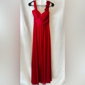 Dancing Queen Ruched Gown